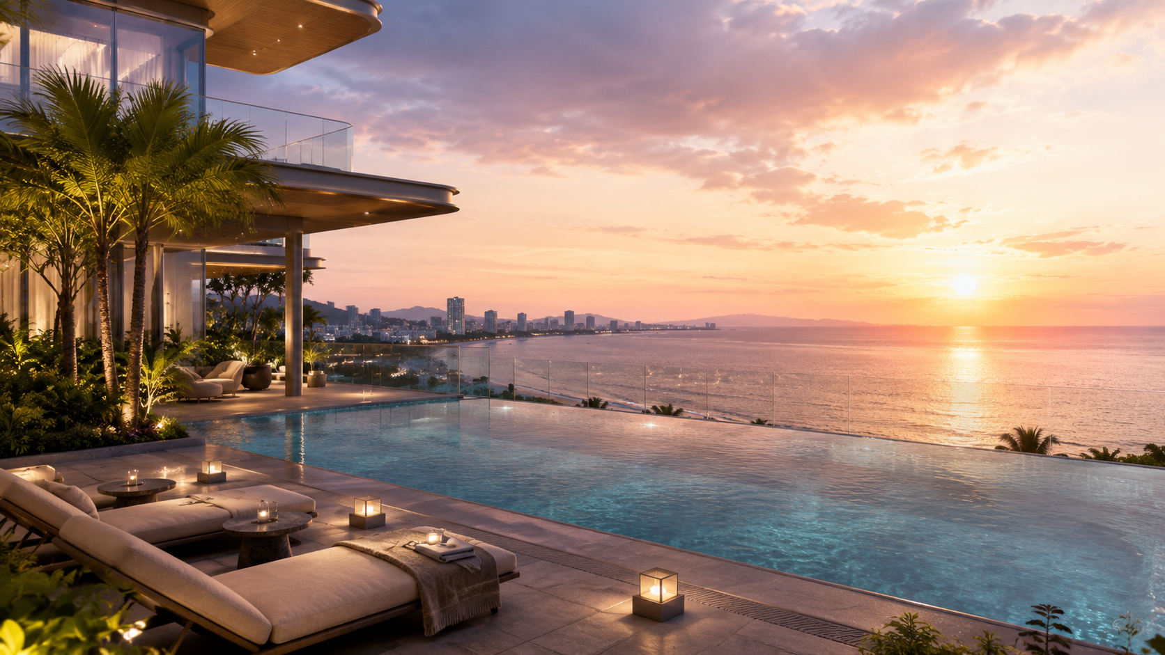 Ocean Vista Rooftop Pool
