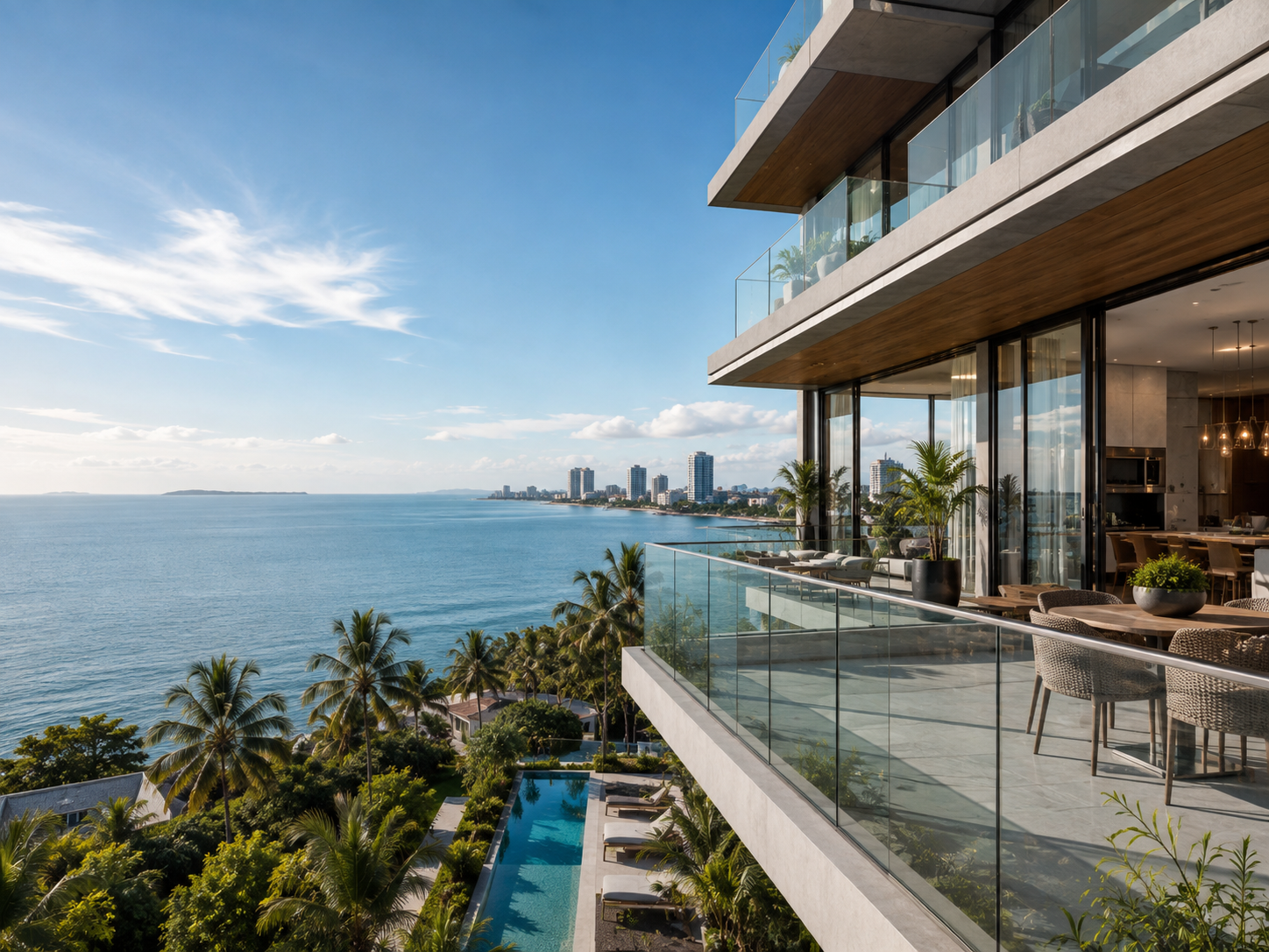 Luxury Sea View Condo Jomtien